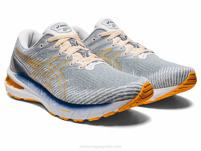 Asics gt-2000 10 Zapatillas Acero Claro Ámbar para Correr - Image 2