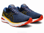 Asics gt-2000 10 Zapatillas Azul Medianoche Cítrico Confort y Estilo - Image 2