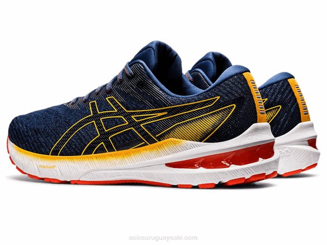 Asics gt-2000 10 Zapatillas Azul Medianoche Cítrico Confort y Estilo - Image 3
