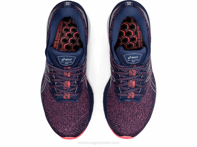 Asics gt-2000 10 Zapatillas Coral Resplandeciente y Azul Trueno - Image 6