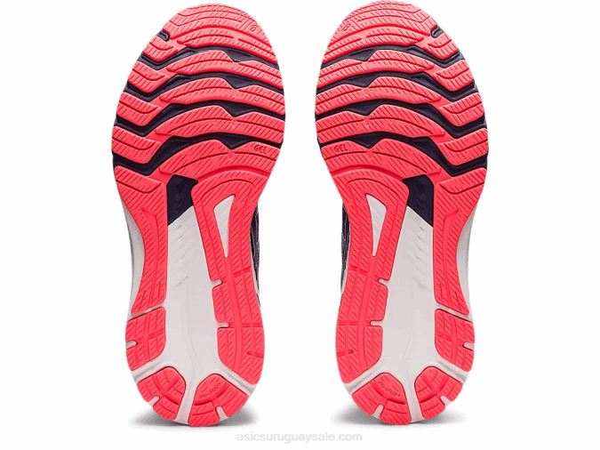 Asics gt-2000 10 Zapatillas Coral Resplandeciente y Azul Trueno - Image 7