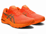 Asics gt-2000 10 zapatillas ligeras naranja impactante - Image 2