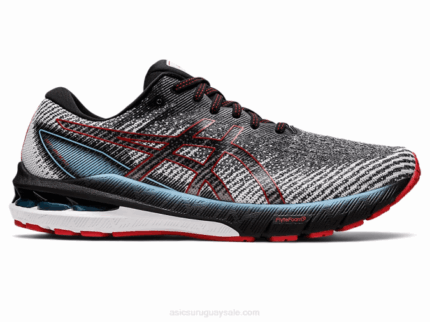 Asics gt-2000 10 Zapatillas Negro Rojo Rápidas
