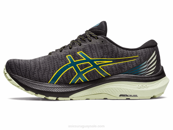 Asics gt-2000 11 gtx zapatillas negras verde azulado estilo y confort - Image 4