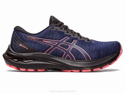 Asics gt-2000 11 gtx zapatillas negro azul índigo rendimiento