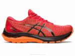Asics gt-2000 11 gtx zapatillas rojo eléctrico y negro