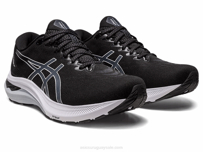 Asics gt-2000 11 zapatillas running blanco negro confort y estilo - Image 2