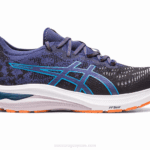 Asics gt-2000 11 zapato de running negro azul índigo