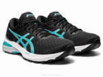 Asics gt-2000 9 Zapatillas Negras y Cian Tecnológicas - Image 2