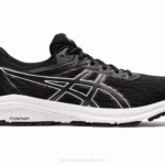 Asics gt-800 Zapatillas Blancas Negras Comodidad y Estilo
