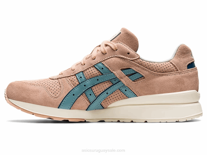 Asics gt-ii 2LVJ1754 Zapatillas Albaricoque Pálido Azul Comodidad y Estilo - Image 4