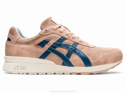 Asics gt-ii 2LVJ1754 Zapatillas Albaricoque Pálido Azul Comodidad y Estilo