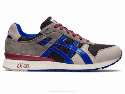 Asics gt-ii 2LVJ766 Zapatillas Gris Obsidiana Azul Ilusión