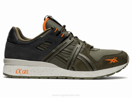 Asics gt-ii re 2LVJ1259 Zapatillas Lona Oliva Habanero Con Estilo