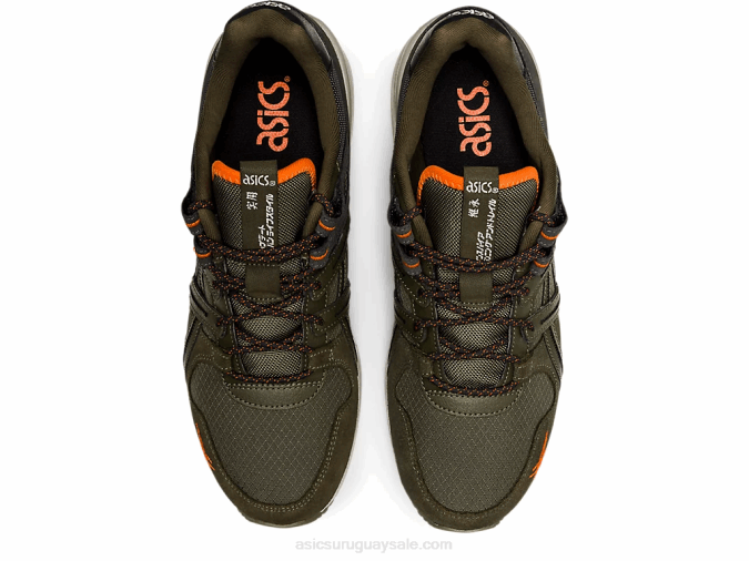 Asics gt-ii re 2LVJ1259 Zapatillas Lona Oliva Habanero Con Estilo - Image 6
