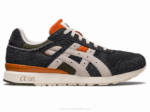 Asics gt-ii sneakers negros y crema cómodos y estilosos