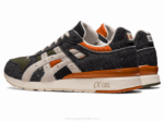 Asics gt-ii sneakers negros y crema cómodos y estilosos - Image 3
