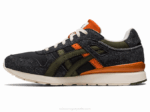 Asics gt-ii sneakers negros y crema cómodos y estilosos - Image 4
