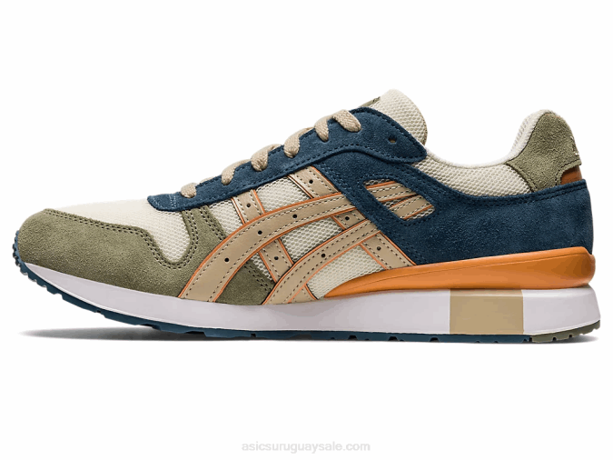 Asics gt-ii zapatillas deportivas crema gris pluma cómodas y ligeras - Image 4