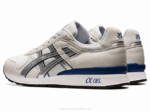 Asics GT II Zapatillas Gris Glaciar Azul Comodidad y Estilo - Image 3
