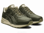 Asics gt-ii Zapatillas Lienzo Oliva Verde Hoja Seca - Image 2