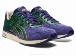 Asics gt-ii Zapatillas Morado Mate Verde Cazador para Hombre - Image 2