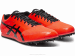 Asics Hiper LD 6 Zapatillas Running Amanecer Rojo Negro - Image 2