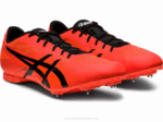 Asics Hiper MD 7 Zapatillas Amanecer Rojo Negro para Atletismo - Image 2