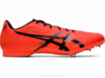 Asics Hiper MD 7 Zapatillas Amanecer Rojo Negro para Atletismo