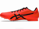 Asics Hiper MD 7 Zapatillas Amanecer Rojo Negro para Atletismo - Image 4
