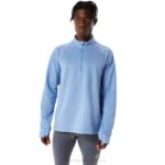Asics hombre thermopolis invierno 1/2 cremallera azul armónico