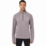 Asics Hombre Thermopolis Invierno Sudadera Cremallera Brezo Profundo Marte