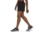 Asics hombre ventilación 2 en 1 shorts 5 pulgadas negro rendimiento - Image 3