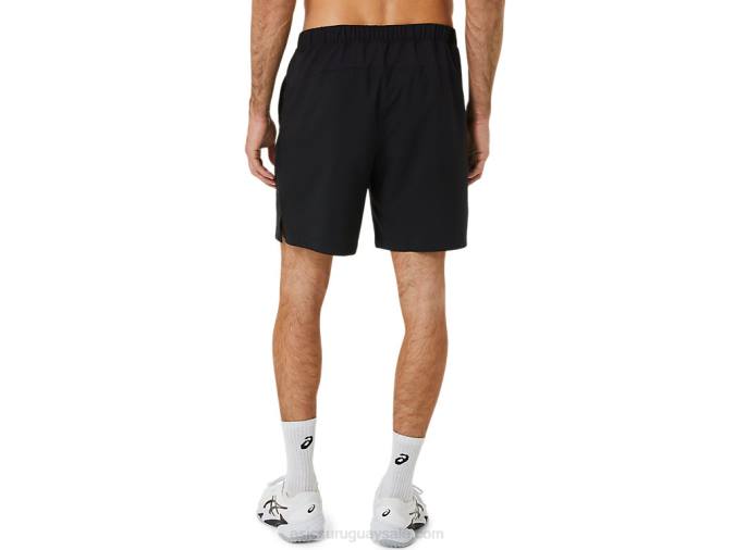Asics hombres shorts de rendimiento 9 pulgadas color negro - Image 2