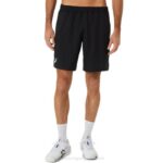 Asics hombres shorts de rendimiento 9 pulgadas color negro