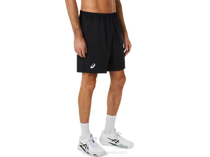 Asics hombres shorts de rendimiento 9 pulgadas color negro - Image 3