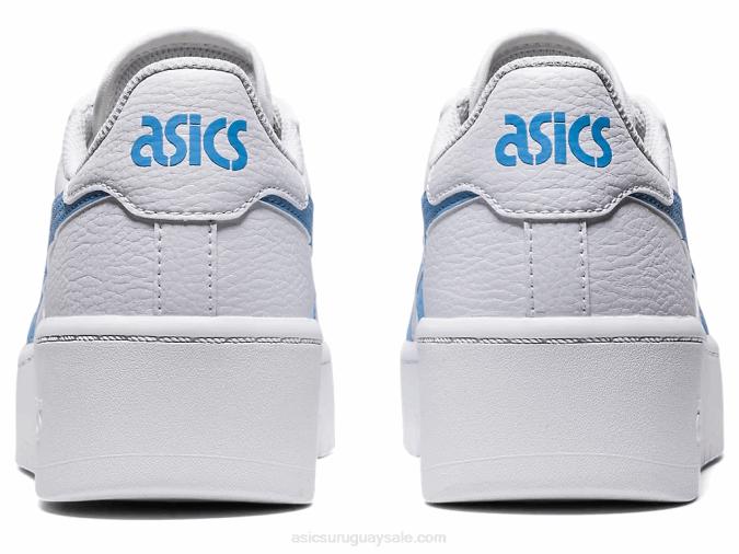 Asics Japón S PF Zapatillas Dicha Blanca Azul Comodidad y Estilo - Image 5
