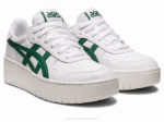 Asics Japón SPF Zapatillas Blancas Verdes Trébol Estilo Confort - Image 2