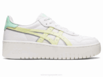 Asics Japón Sport Zapatos Blanco Amarillo Comodidad Estilo