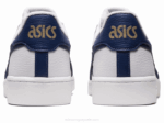 Asics Japón Zapatillas Blancas Azules Índigo Estilo Deportivo - Image 5