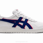 Asics Japón Zapatillas Blancas Azules Mónaco Comodidad y Estilo