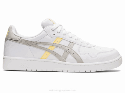 Asics Japón Zapatillas Blancas Grises Estilo Urbano