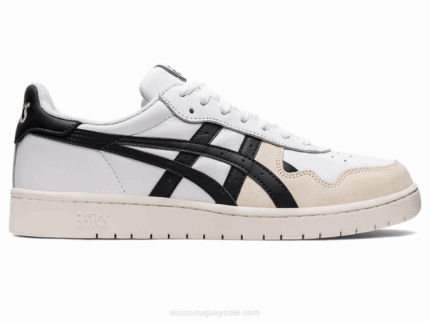 Asics Japón Zapatillas Blancas y Negras Estilo Único