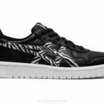 Asics Japón Zapatillas Blancas y Negras Estilo Único