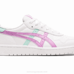 Asics Japón Zapatillas Brillo Blanco Lavanda Elegancia y Comodidad