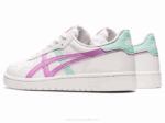 Asics Japón Zapatillas Brillo Blanco Lavanda Elegancia y Comodidad - Image 3