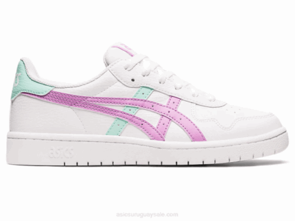 Asics Japón Zapatillas Brillo Blanco Lavanda Elegancia y Comodidad