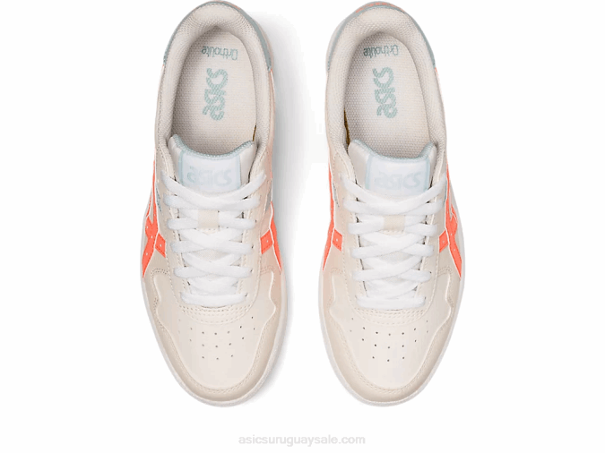 Asics Japón Zapatillas Crema Sol Coral Estilo Comfort - Image 6