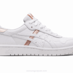 Asics Japón Zapatillas Oro Blanco Rosa Estilo y Comodidad