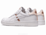 Asics Japón Zapatillas Oro Blanco Rosa Estilo y Comodidad - Image 3